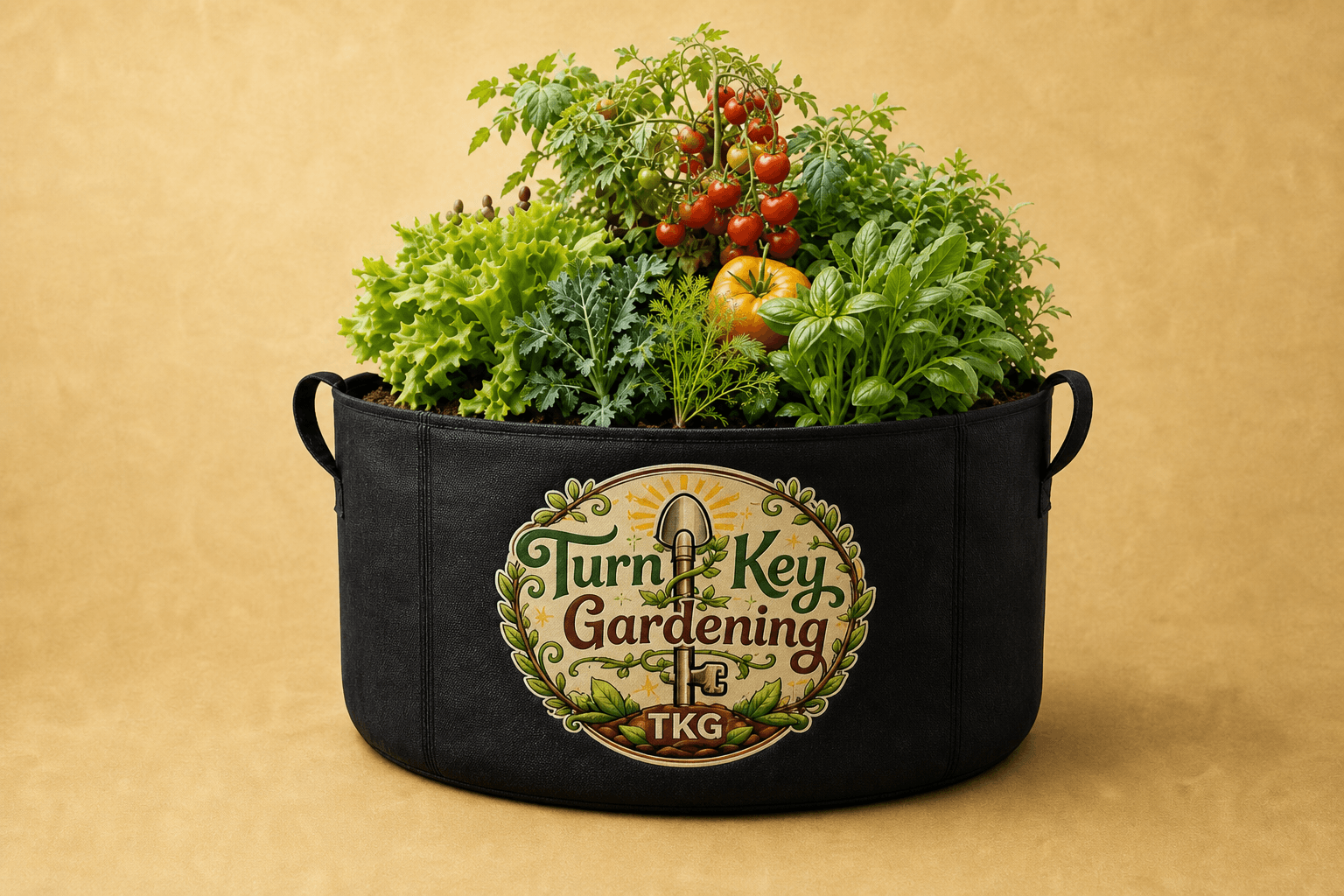 Hydro-Copia growing system filled with vegetables